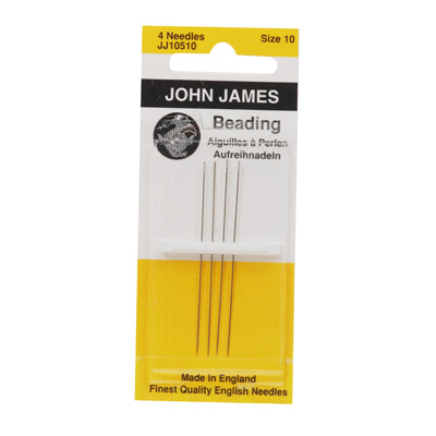 Beading Needles Size 10 Metal Size 10-Pack of 1