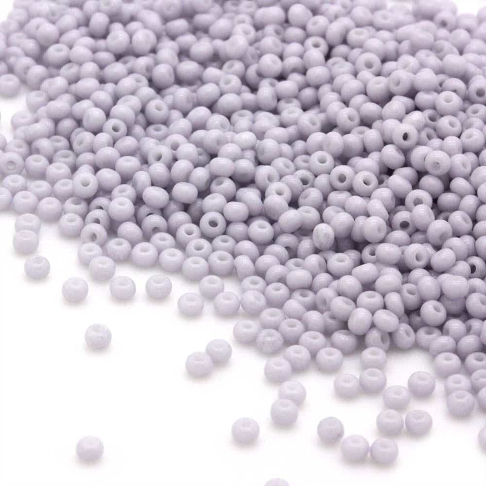 Opaque Czech Lilac Glass Rocaille/Seed 11/0 Pack of 5g