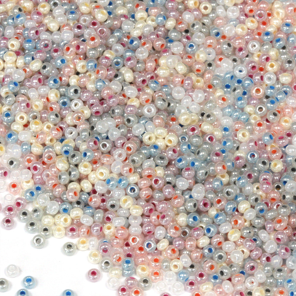 Czech Pearlescent Mix Rocaille/Seed 11/0 - Pack of 5g