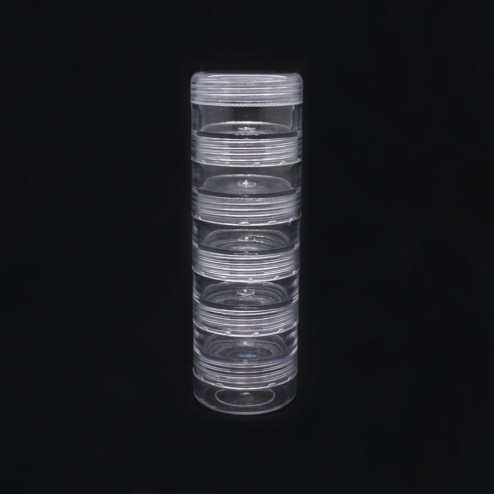 Storage Jars 3.7x1cm - Pack of 6