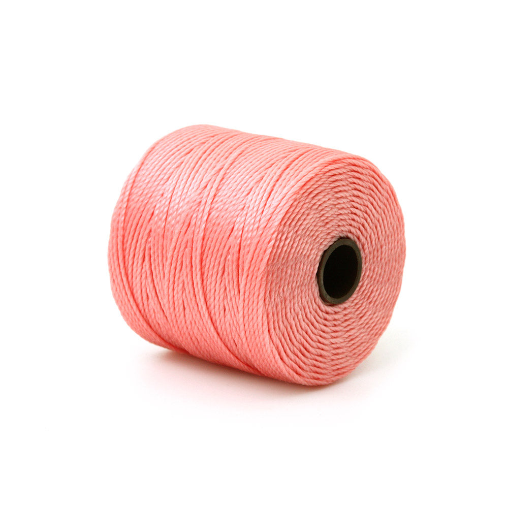 S-Lon Bead Cord Coral Pink 70m - Pack of 1