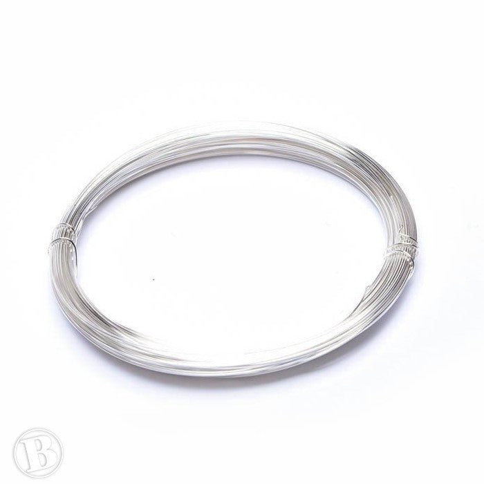 Silver Plated Wire 0.6mmx10M-Pack of 10m