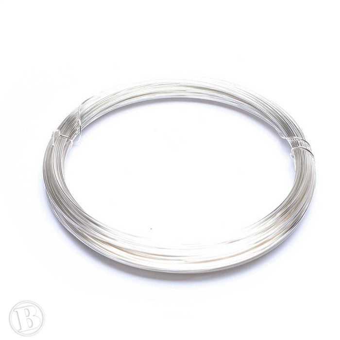 Silver Plated Wire 1.0mmx4M-Pack of 4m